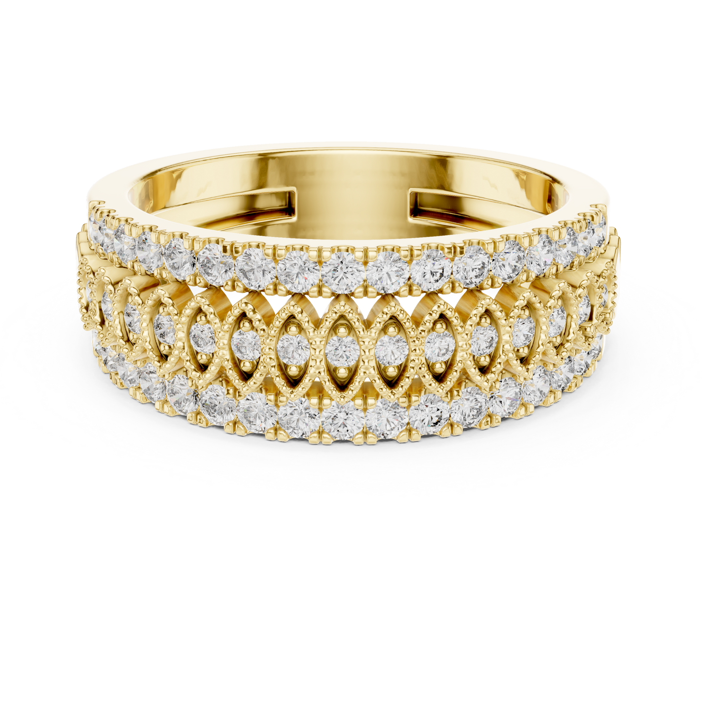 Round Halo Lab Grown Diamond Ring