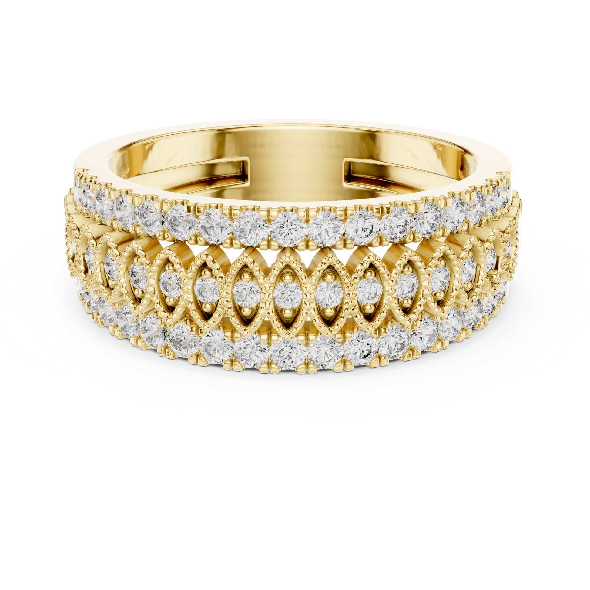 Round Halo Lab Grown Diamond Ring