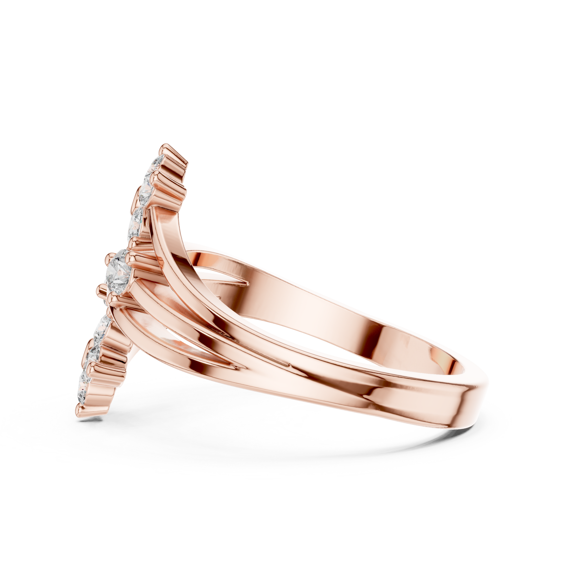 Round Halo Lab Grown Diamond Ring