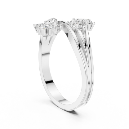 Round Halo Lab Grown Diamond Ring