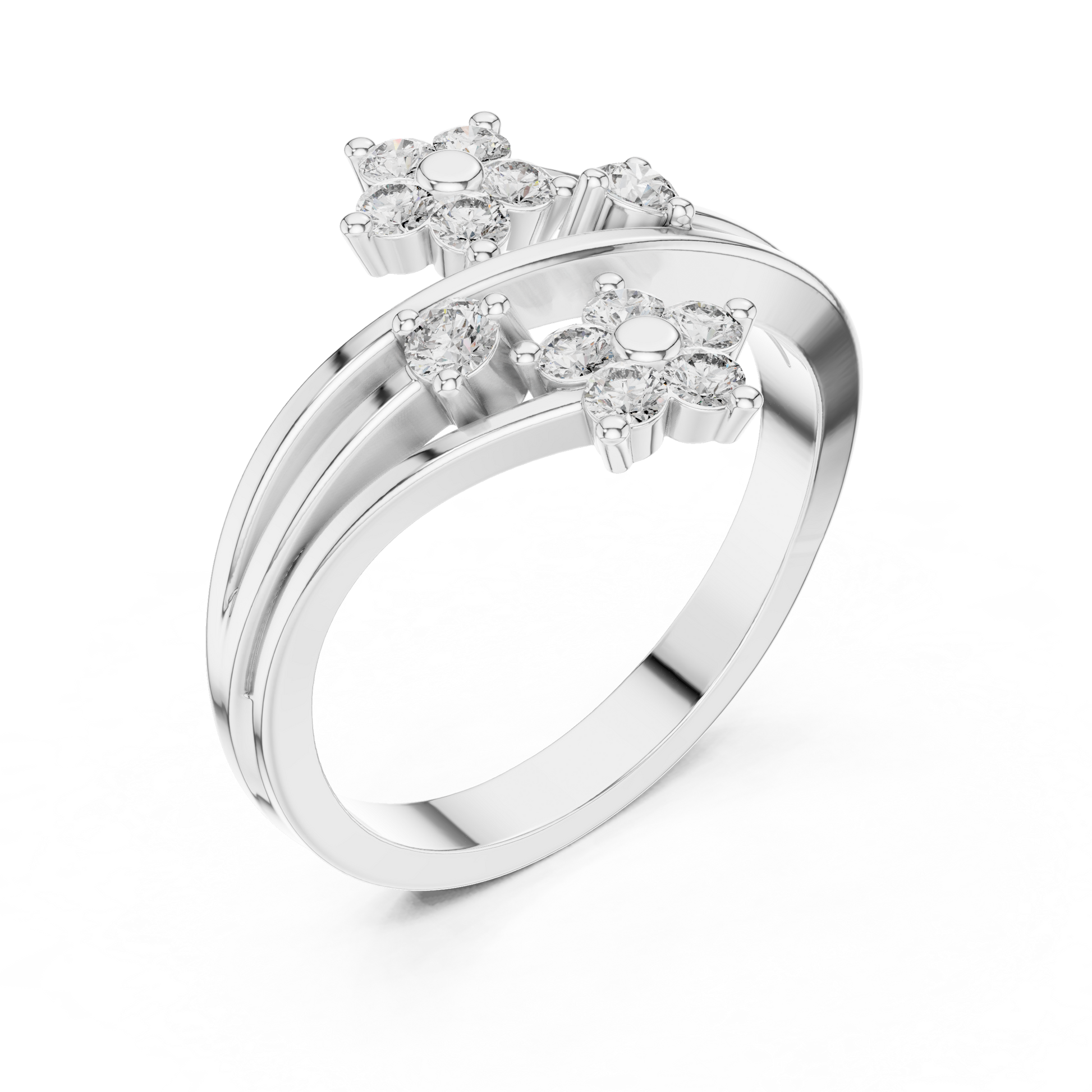 Round Halo Lab Grown Diamond Ring