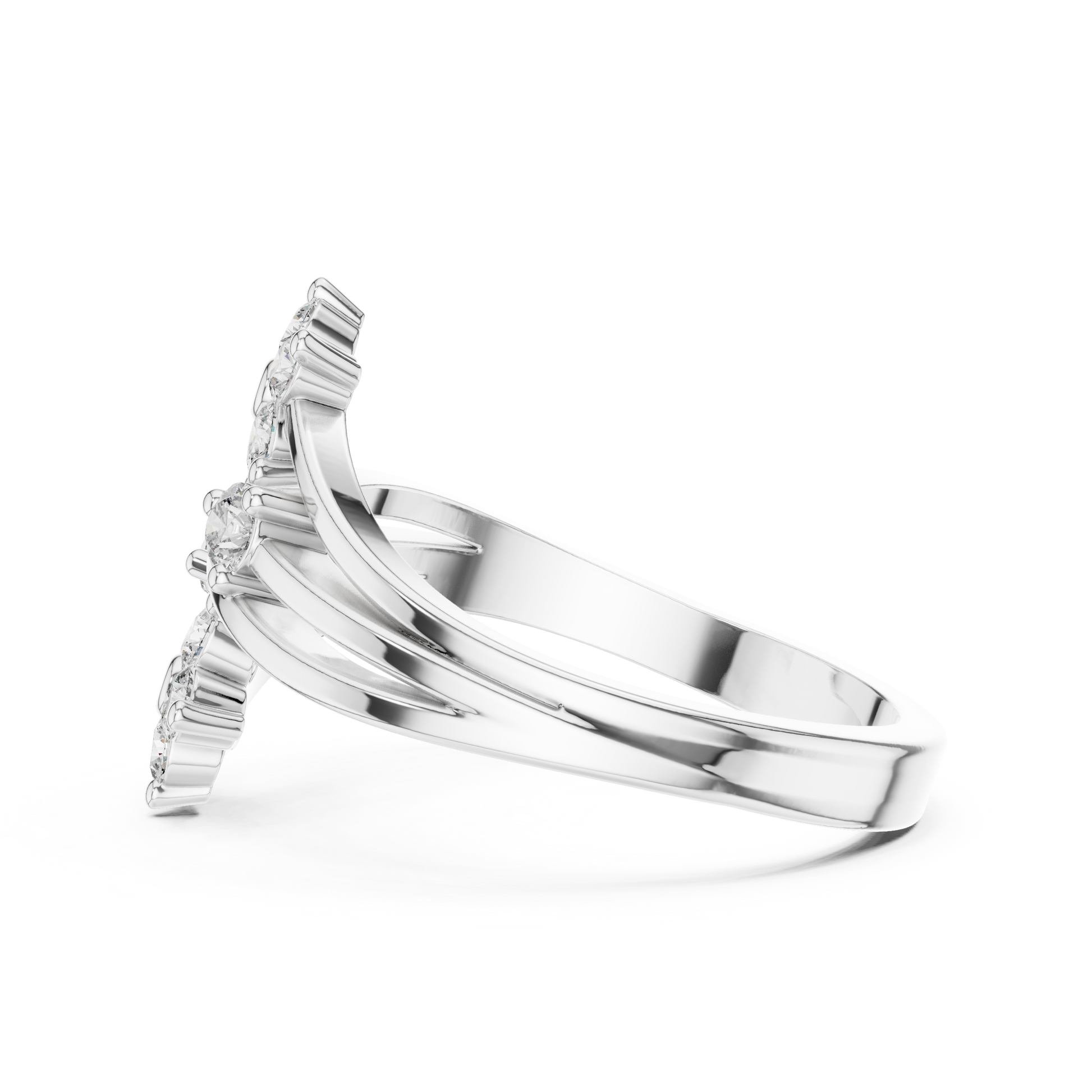 Round Halo Lab Grown Diamond Ring