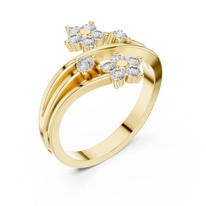 Round Halo Lab Grown Diamond Ring