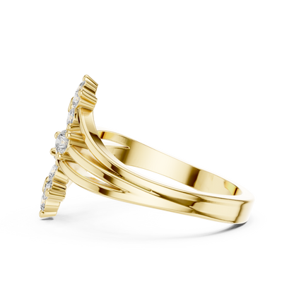 Round Halo Lab Grown Diamond Ring