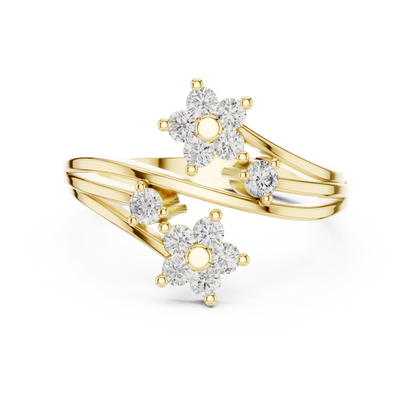 Round Halo Lab Grown Diamond Ring