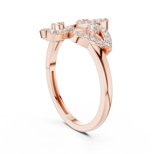Mixed Shape Lab Grown Diamond Halo Ring