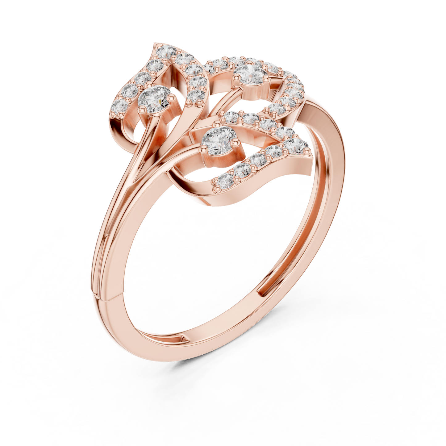Mixed Shape Lab Grown Diamond Halo Ring