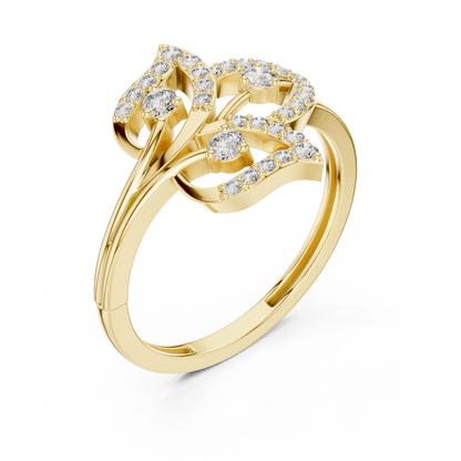 Mixed Shape Lab Grown Diamond Halo Ring