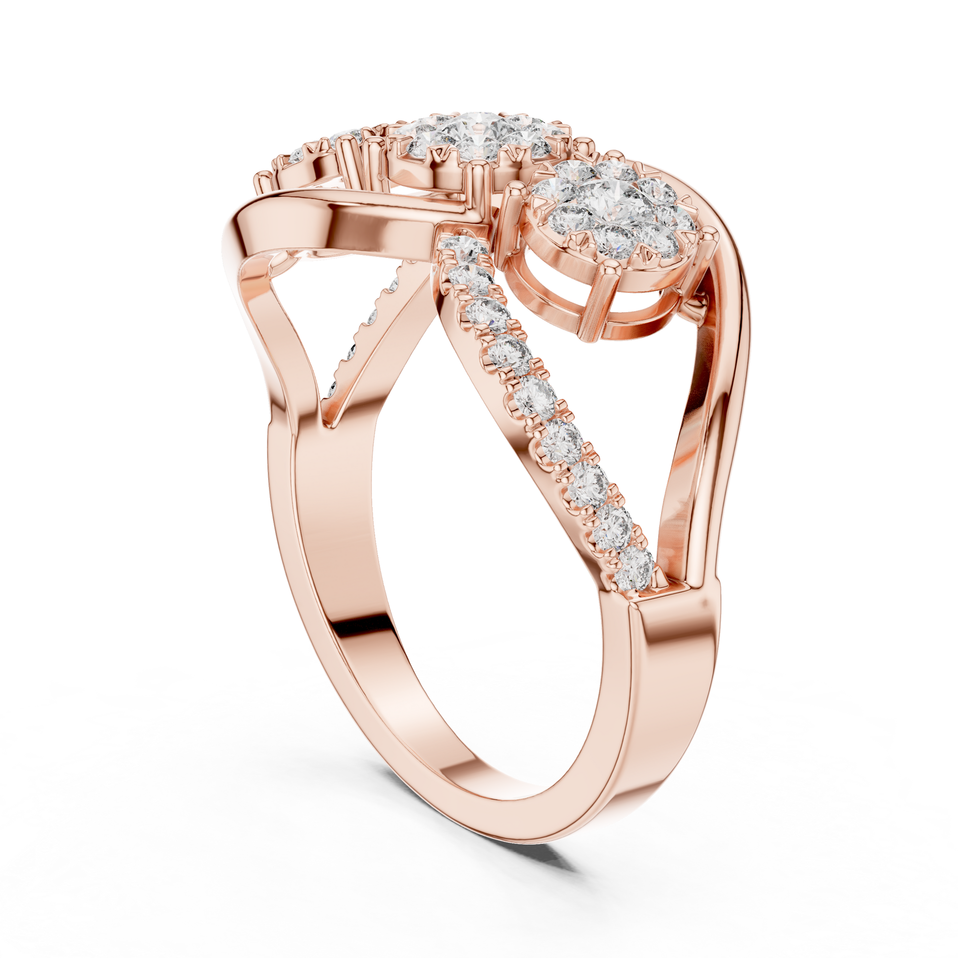 Round Halo Lab Grown Diamond Ring