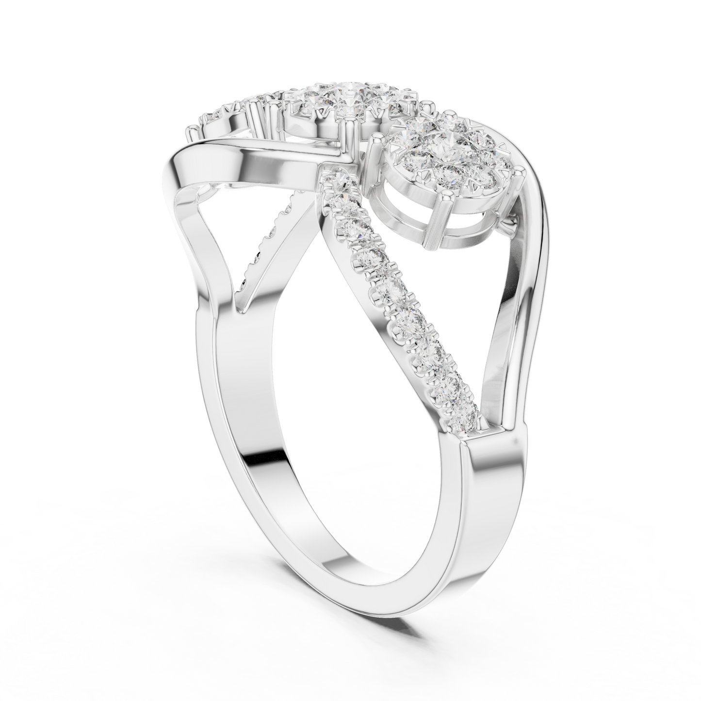 Round Halo Lab Grown Diamond Ring