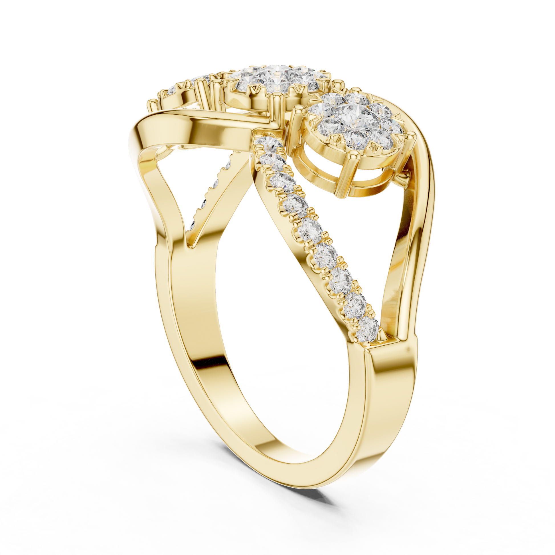 Round Halo Lab Grown Diamond Ring