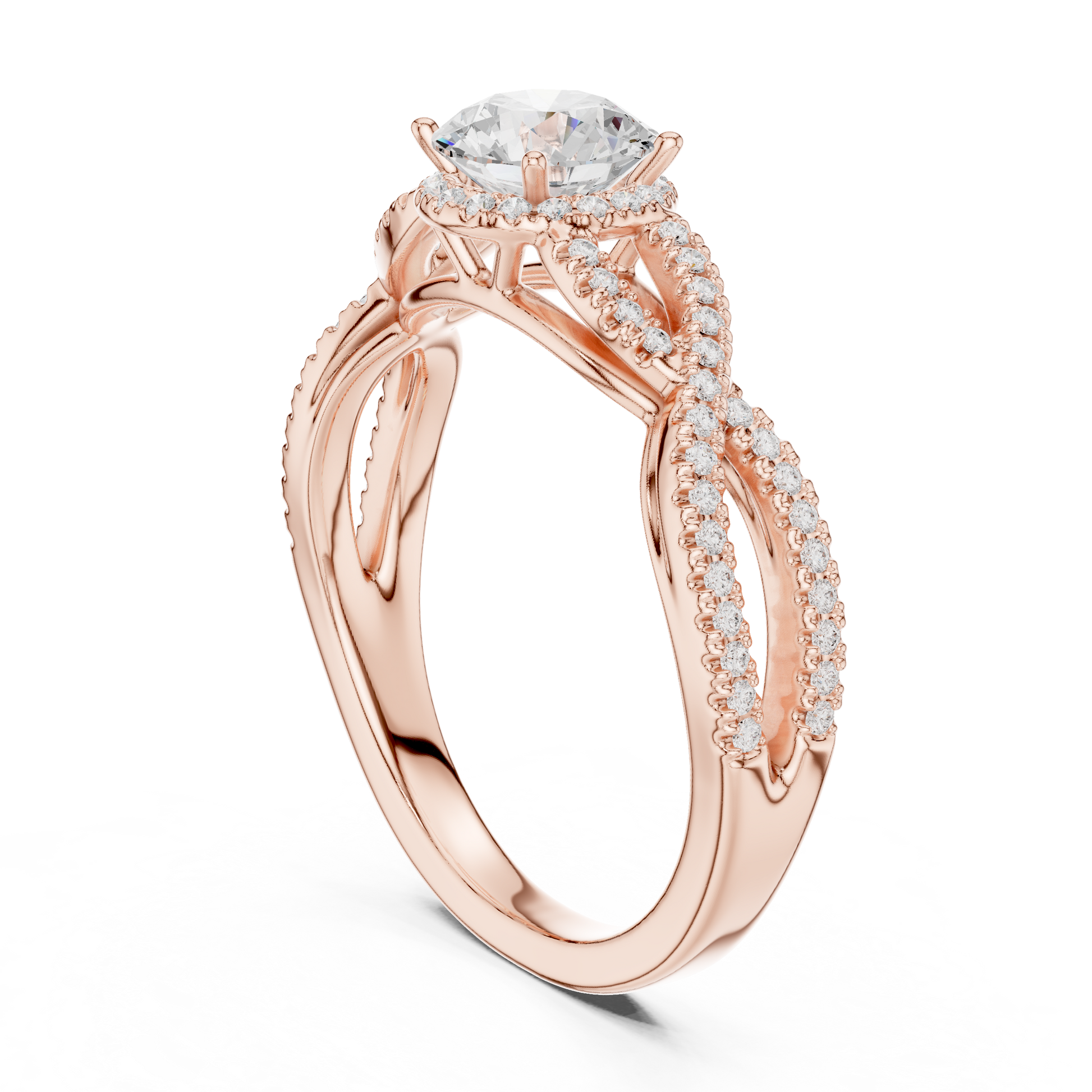Mixed Shape Lab Grown Diamond Three Stone Ring