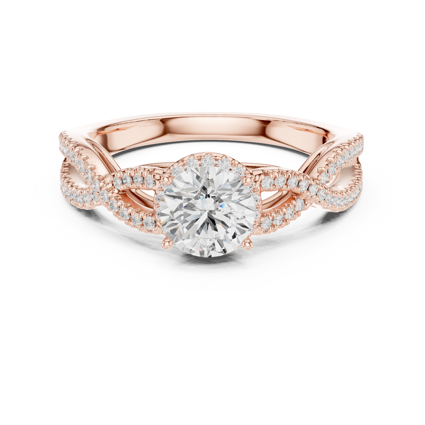 Mixed Shape Lab Grown Diamond Three Stone Ring
