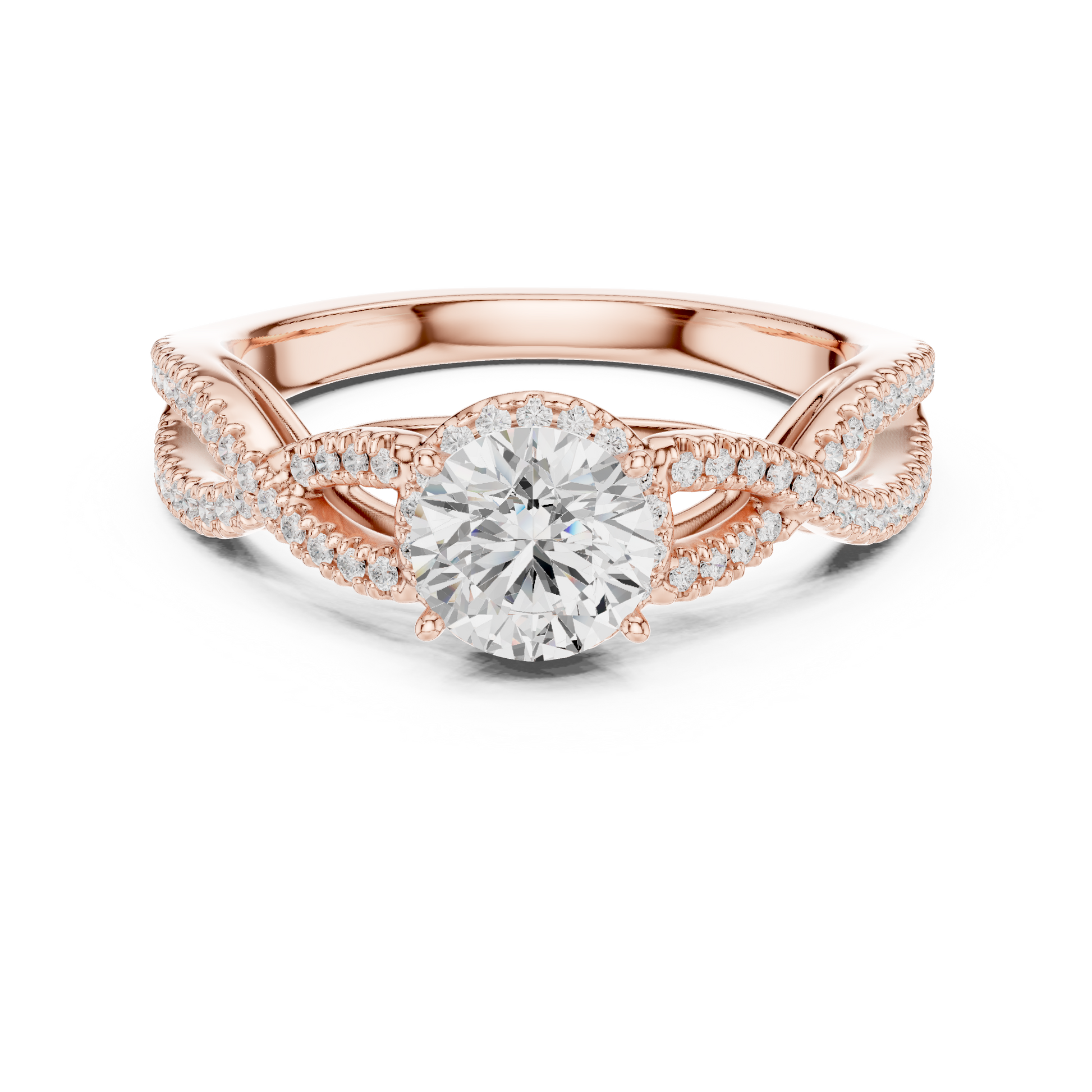 Mixed Shape Lab Grown Diamond Three Stone Ring
