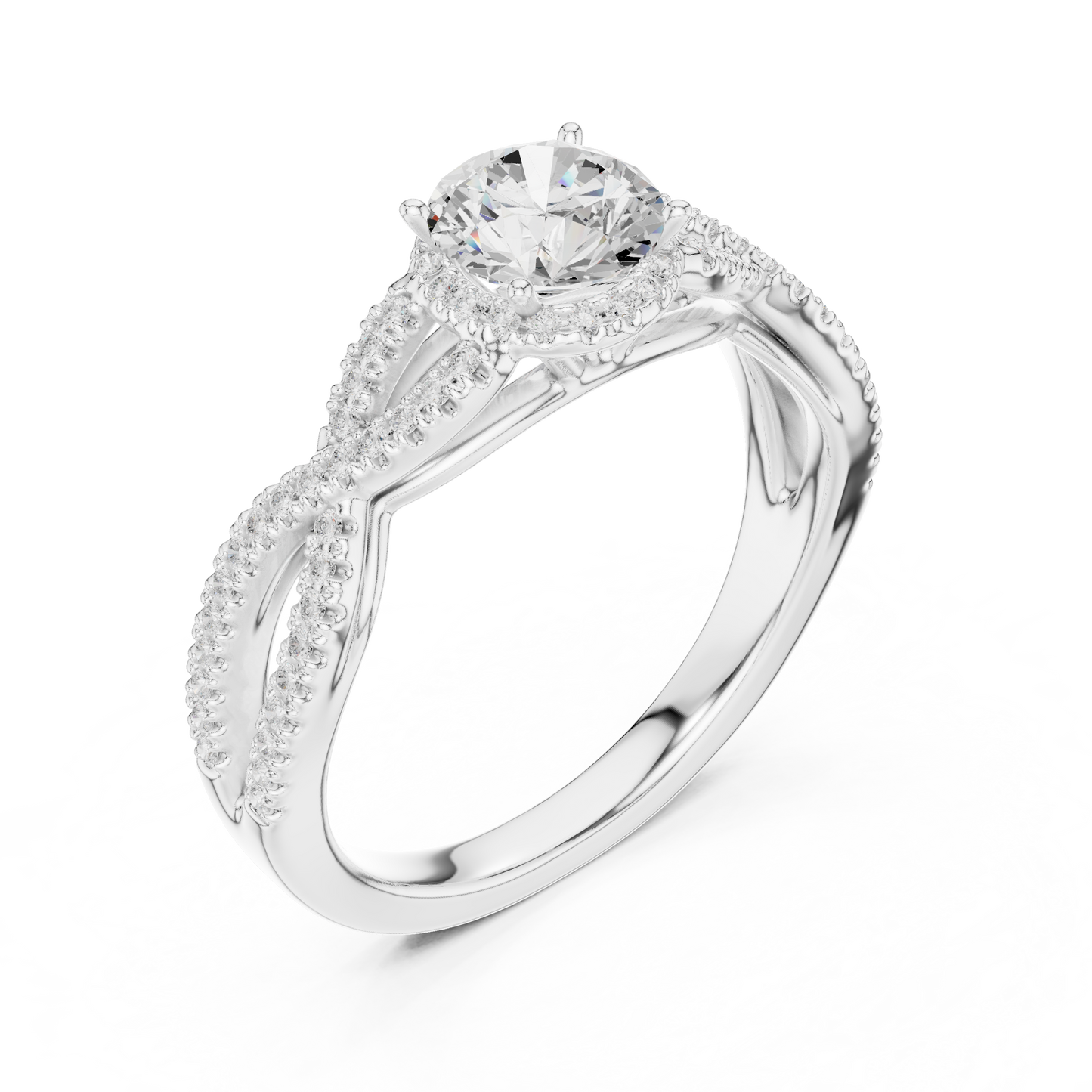 Mixed Shape Lab Grown Diamond Three Stone Ring