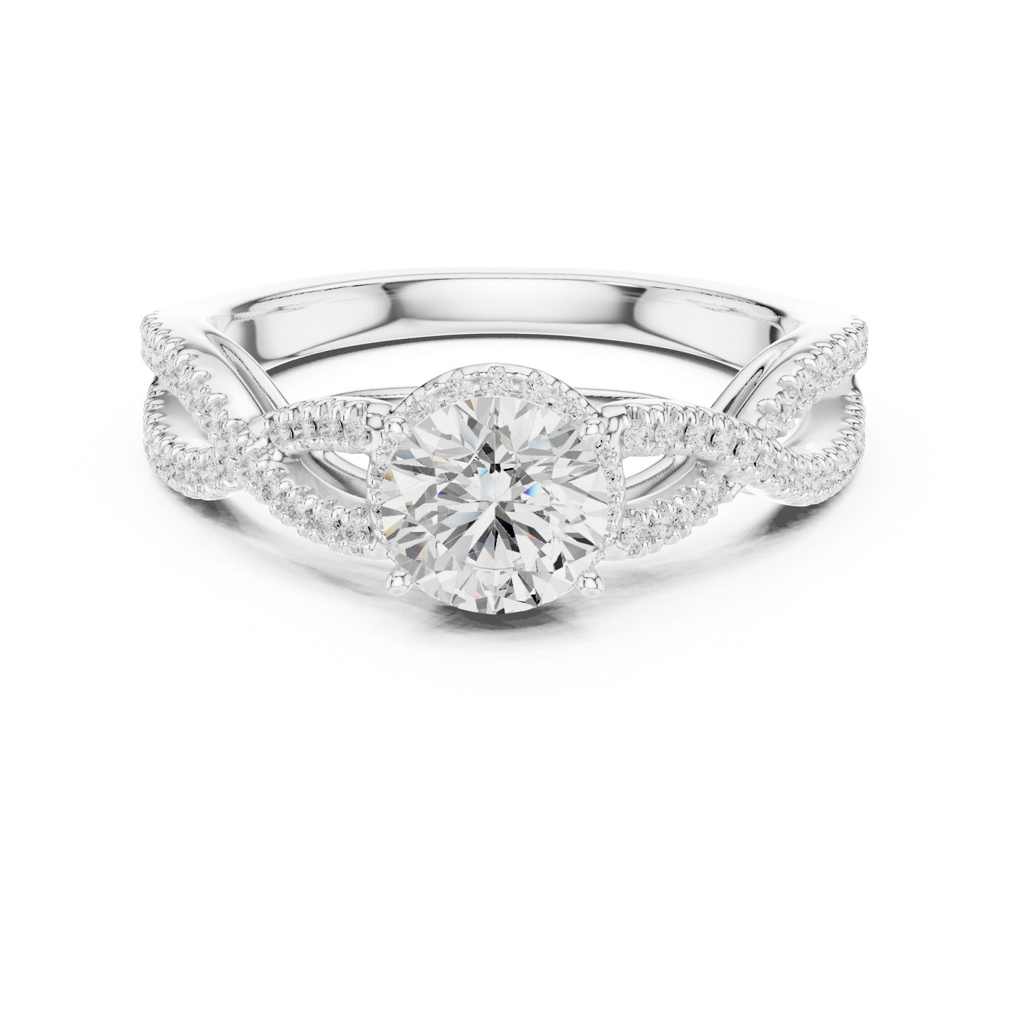 Mixed Shape Lab Grown Diamond Three Stone Ring
