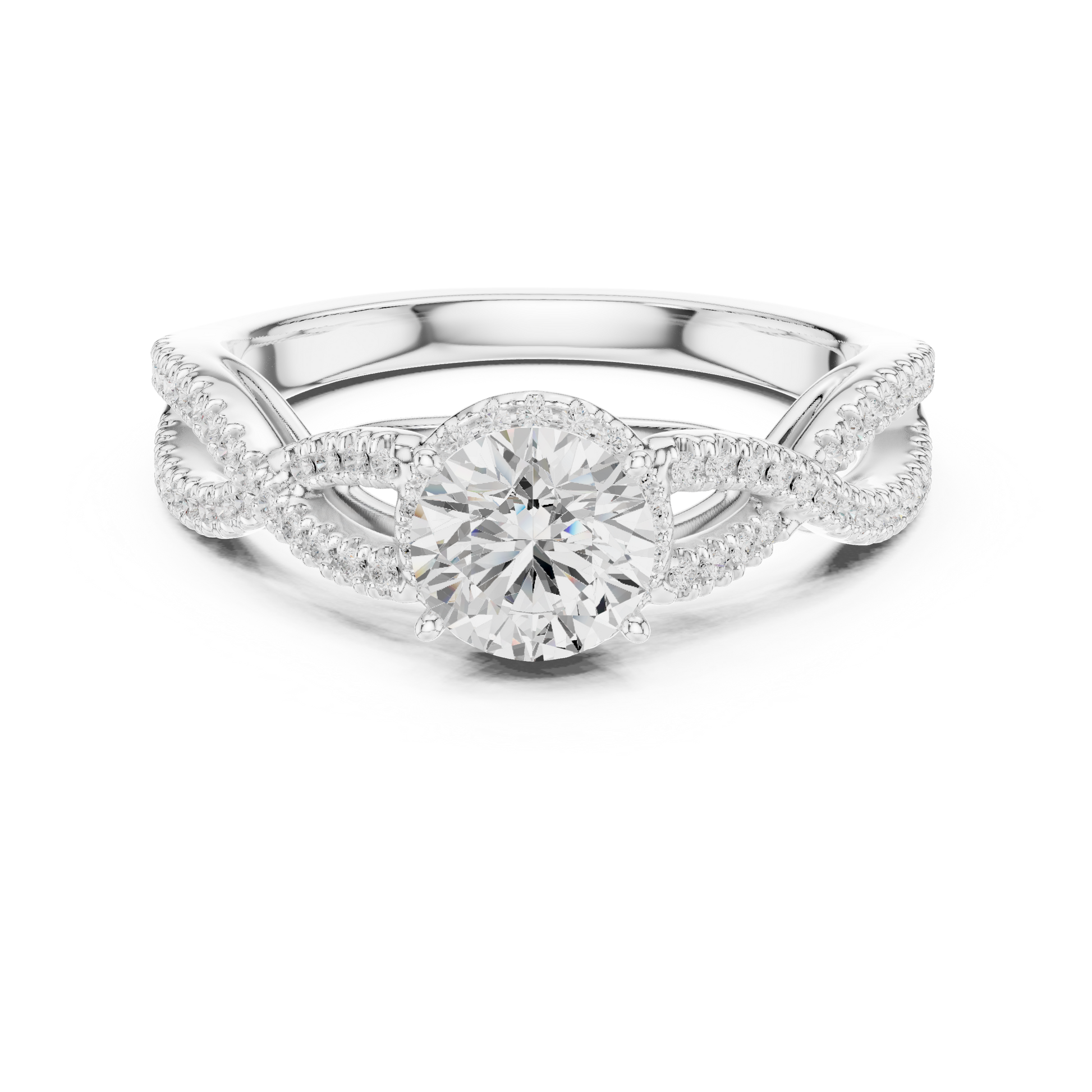 Mixed Shape Lab Grown Diamond Three Stone Ring