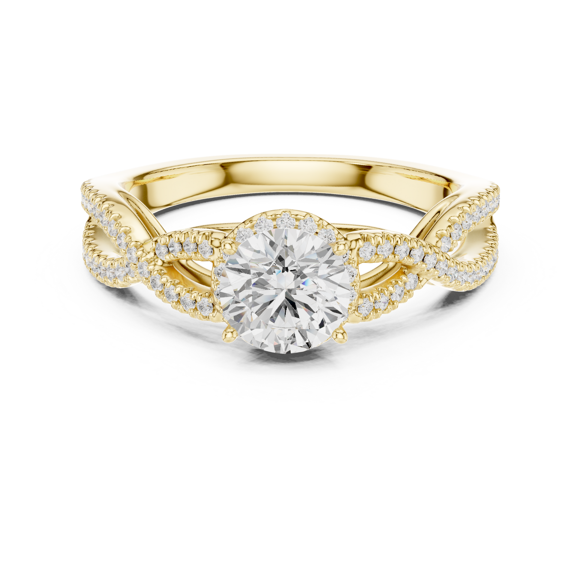 Mixed Shape Lab Grown Diamond Three Stone Ring
