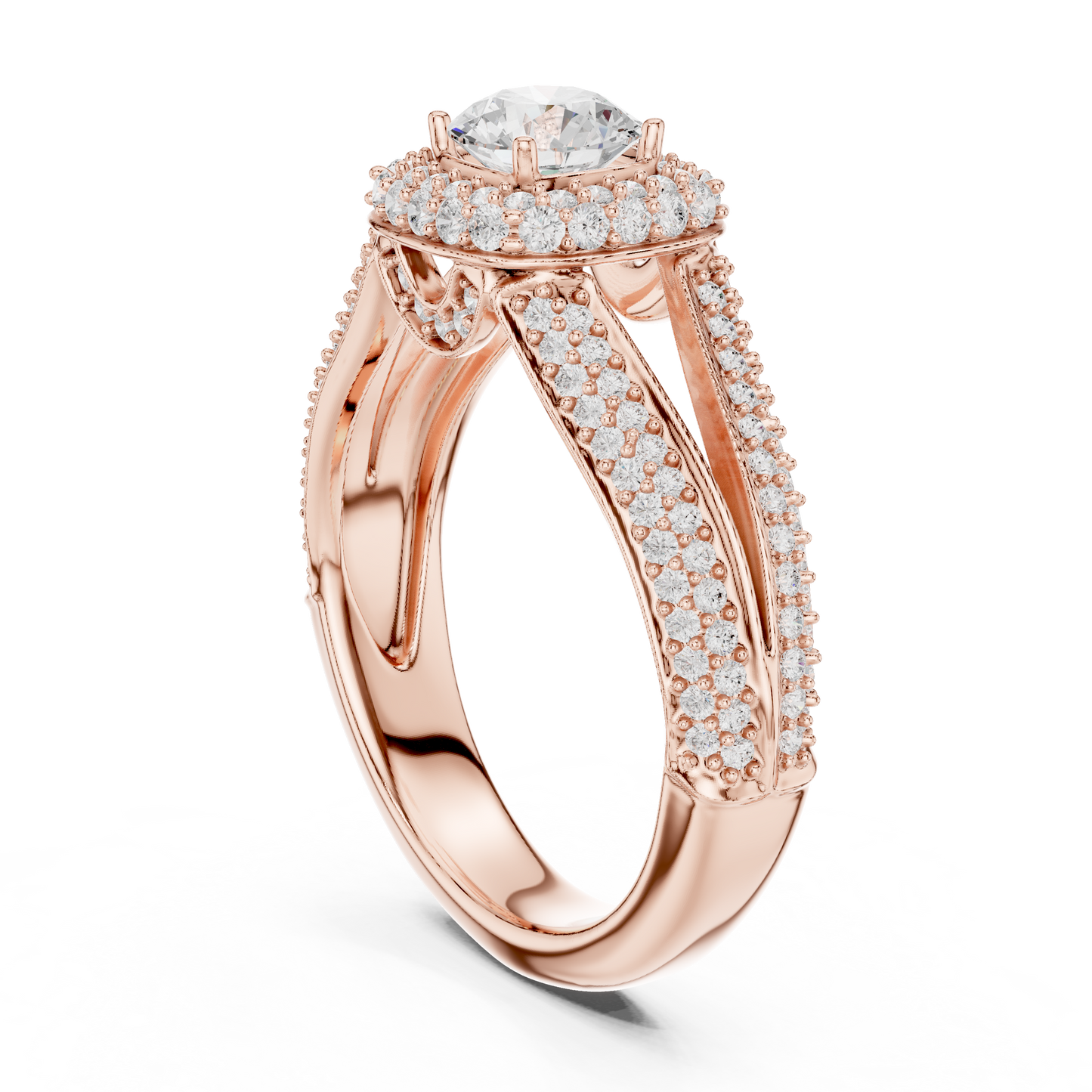Mixed Shape Lab Grown Diamond Three Stone Ring