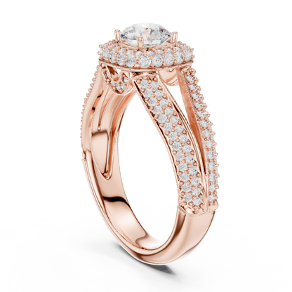 Mixed Shape Lab Grown Diamond Three Stone Ring