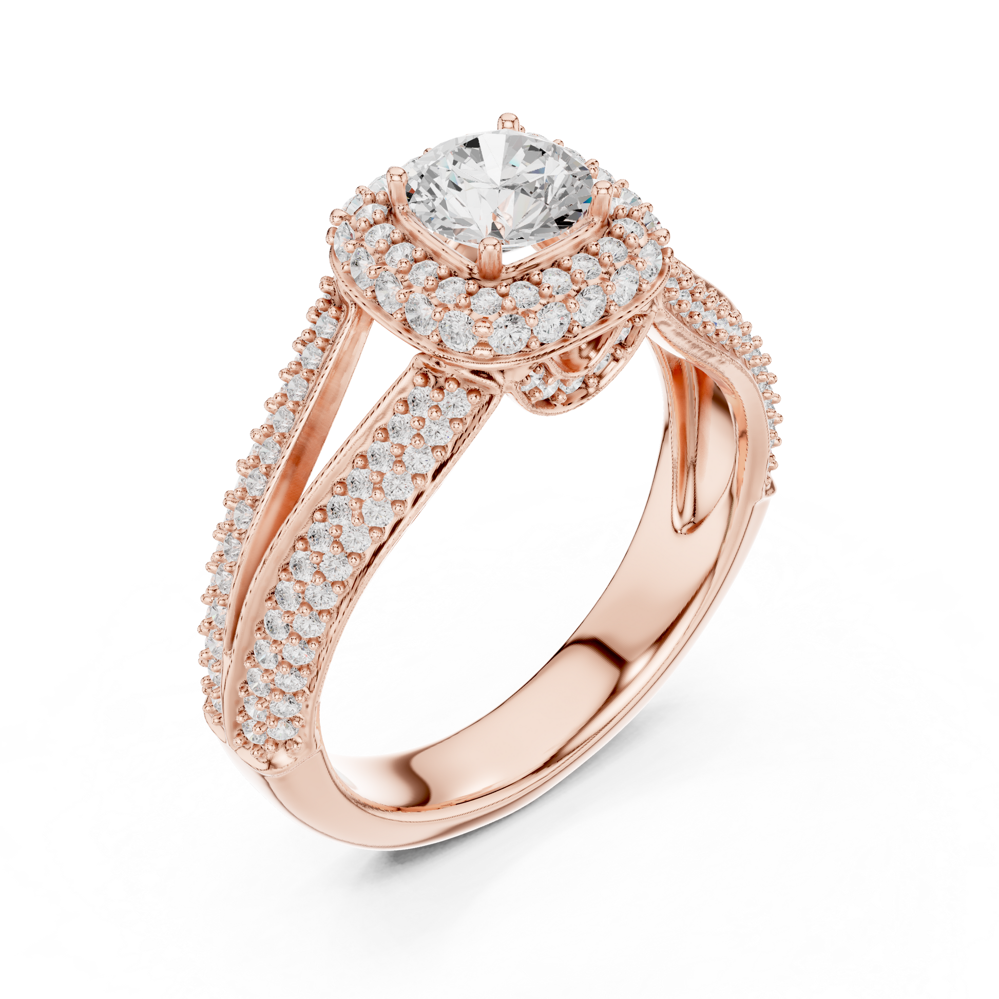 Mixed Shape Lab Grown Diamond Three Stone Ring