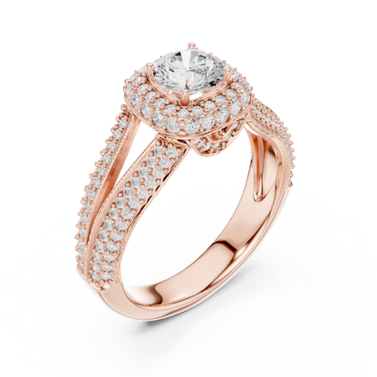 Mixed Shape Lab Grown Diamond Three Stone Ring