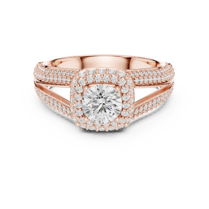 Mixed Shape Lab Grown Diamond Three Stone Ring