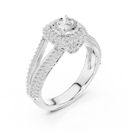 Mixed Shape Lab Grown Diamond Three Stone Ring