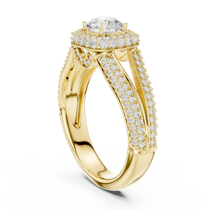 Mixed Shape Lab Grown Diamond Three Stone Ring