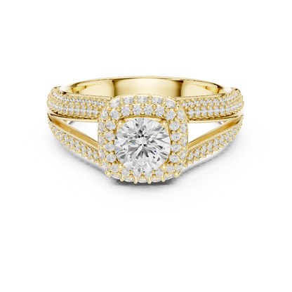 Mixed Shape Lab Grown Diamond Three Stone Ring