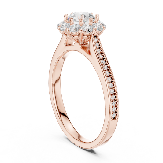 Mixed Shape Lab Grown Diamond Three Stone Ring