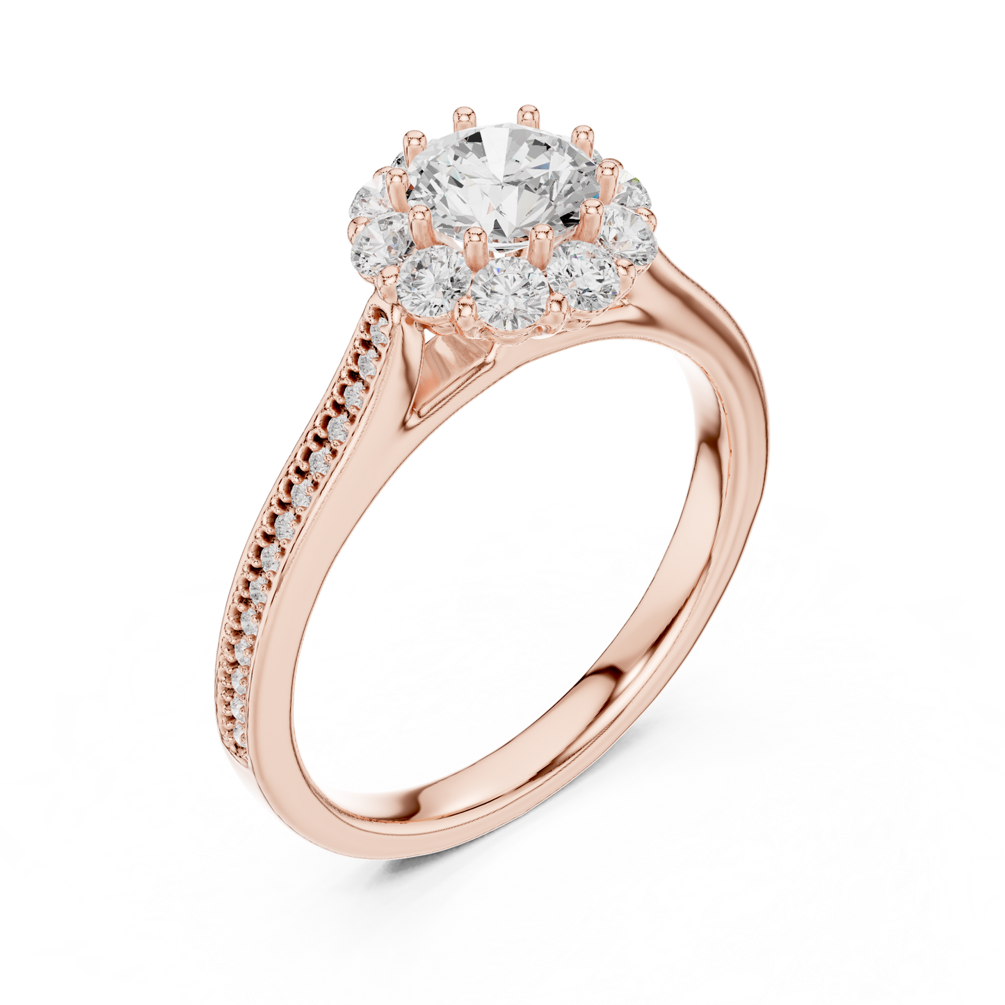 Mixed Shape Lab Grown Diamond Three Stone Ring