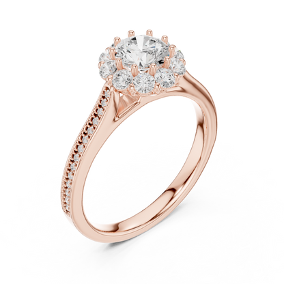 Mixed Shape Lab Grown Diamond Three Stone Ring