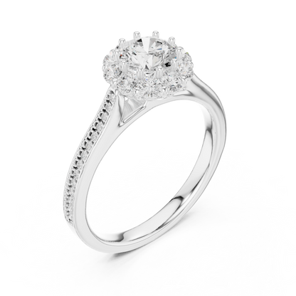 Mixed Shape Lab Grown Diamond Three Stone Ring