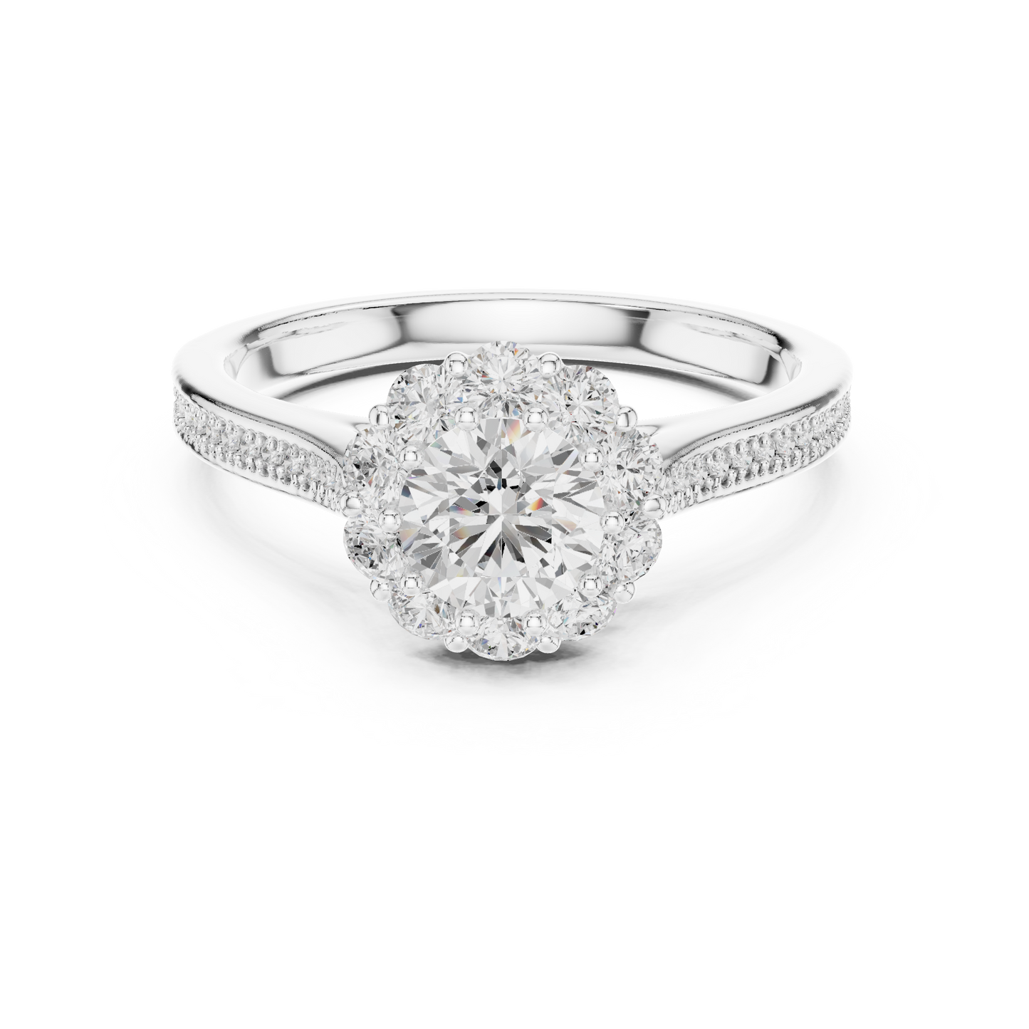 Mixed Shape Lab Grown Diamond Three Stone Ring