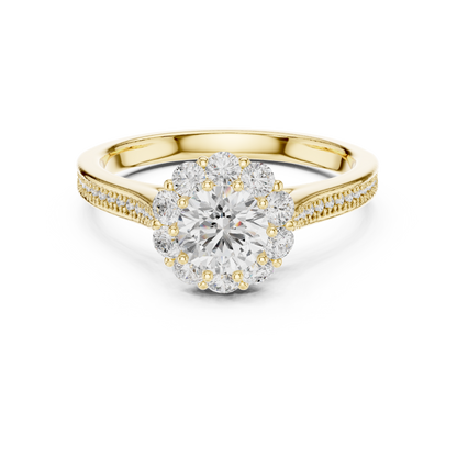 Mixed Shape Lab Grown Diamond Three Stone Ring