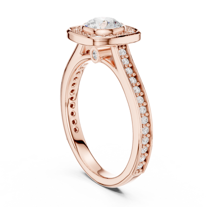 Mixed Shape Lab Grown Diamond Three Stone Ring