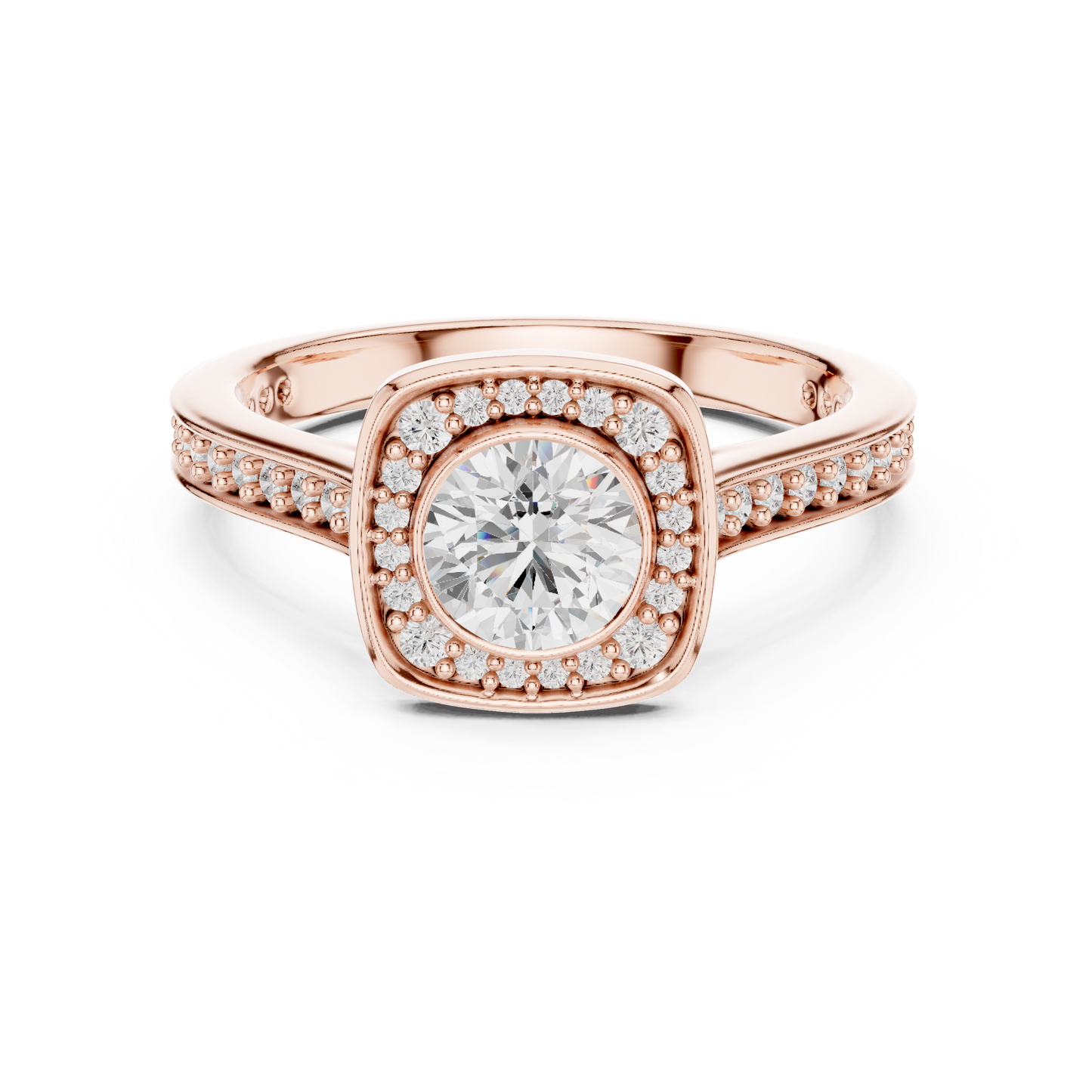 Mixed Shape Lab Grown Diamond Three Stone Ring