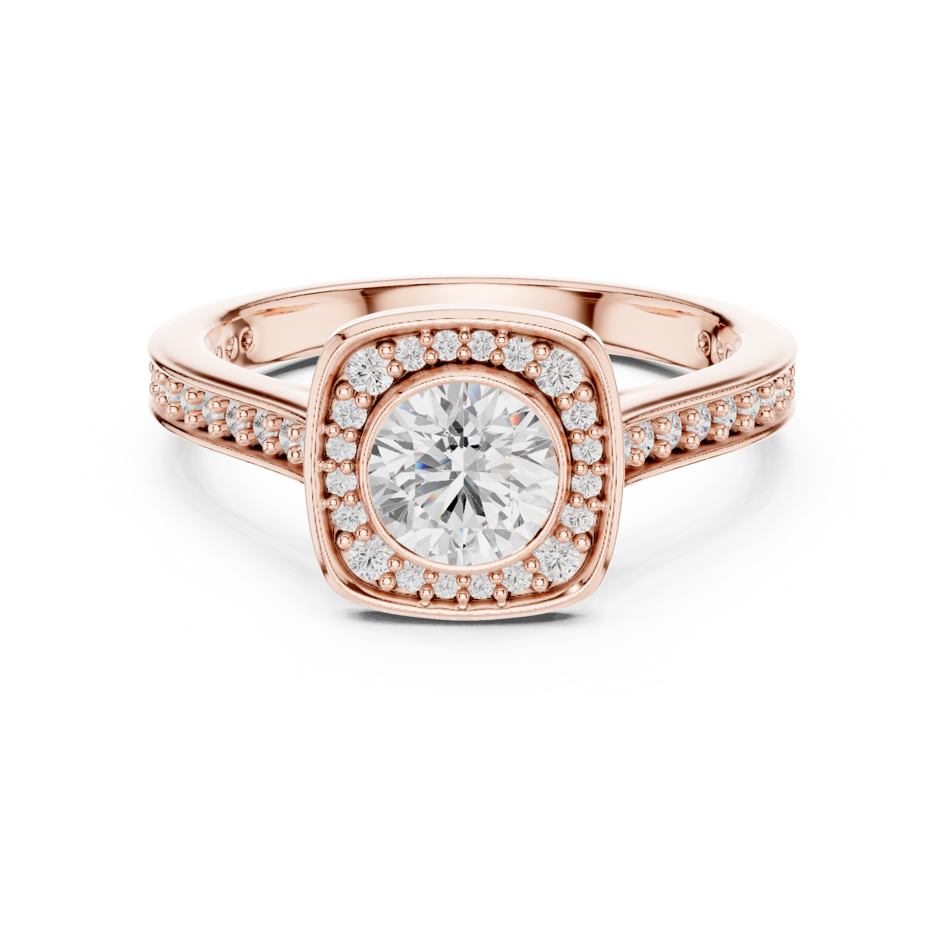 Mixed Shape Lab Grown Diamond Three Stone Ring