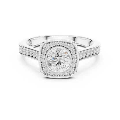 Mixed Shape Lab Grown Diamond Three Stone Ring