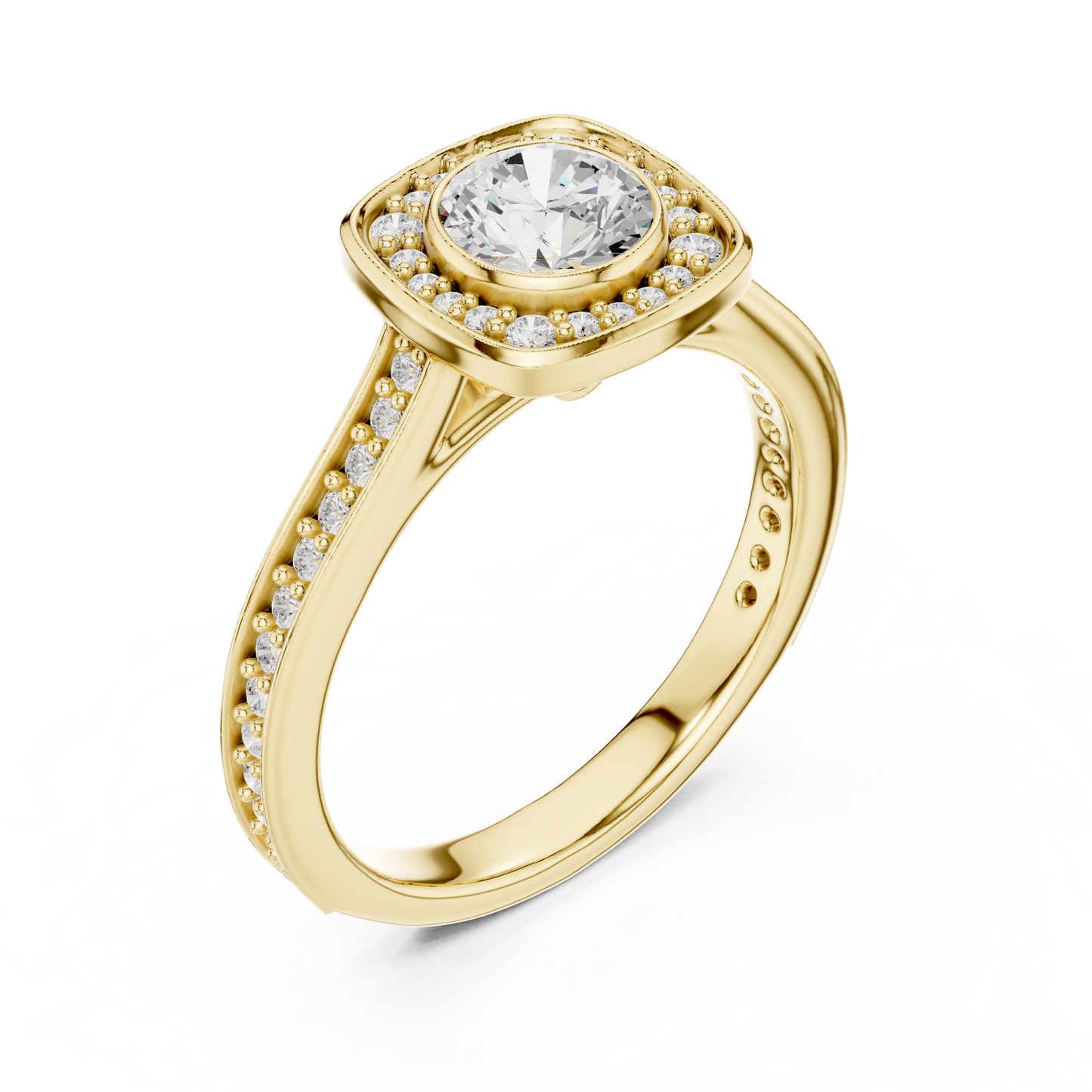 Mixed Shape Lab Grown Diamond Three Stone Ring