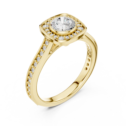 Mixed Shape Lab Grown Diamond Three Stone Ring