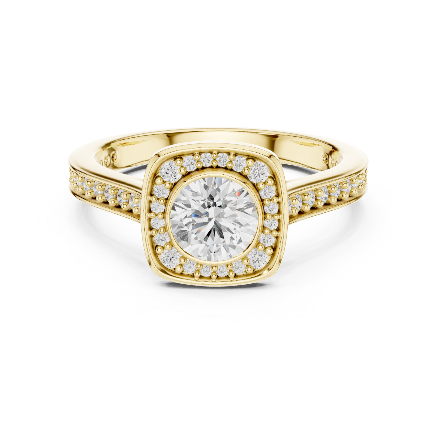 Mixed Shape Lab Grown Diamond Three Stone Ring