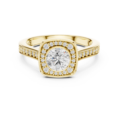 Mixed Shape Lab Grown Diamond Three Stone Ring