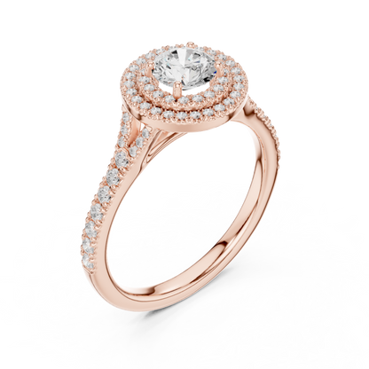 Mixed Shape Lab Grown Diamond Side Stone Ring