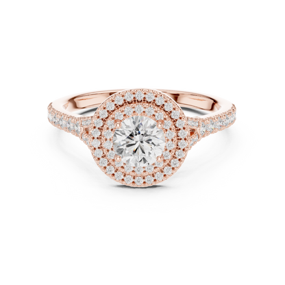 Mixed Shape Lab Grown Diamond Side Stone Ring