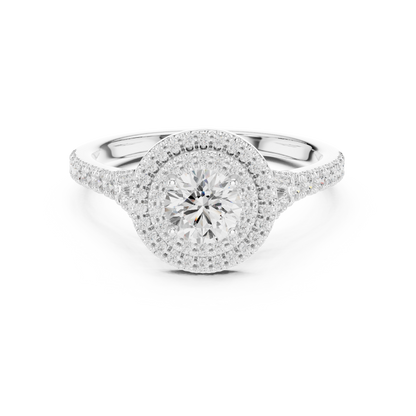 Mixed Shape Lab Grown Diamond Side Stone Ring