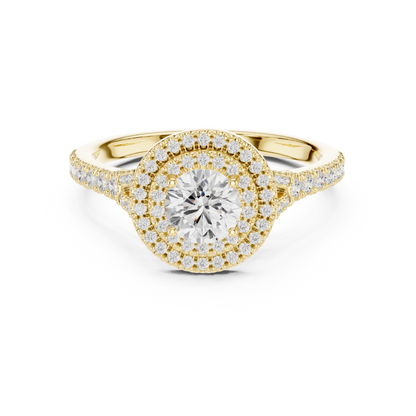 Mixed Shape Lab Grown Diamond Side Stone Ring