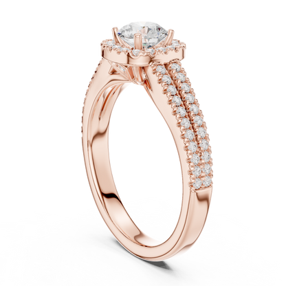 Oval Solitaire Lab Grown Diamond Ring