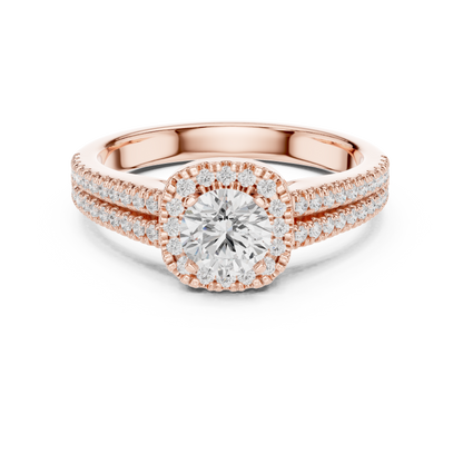 Oval Solitaire Lab Grown Diamond Ring